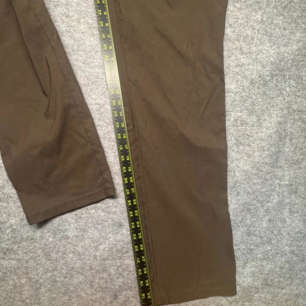 Telluride Clothing Company Mens Brown Stretch Straight Leg Pants 38x32 New - Picture 3 of 10